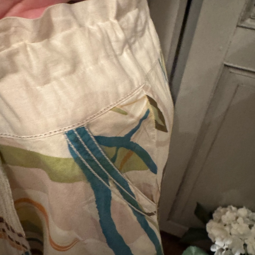 Cabi Colorful  Paper Bag Cotton   Skirt - Picture 7 of 11